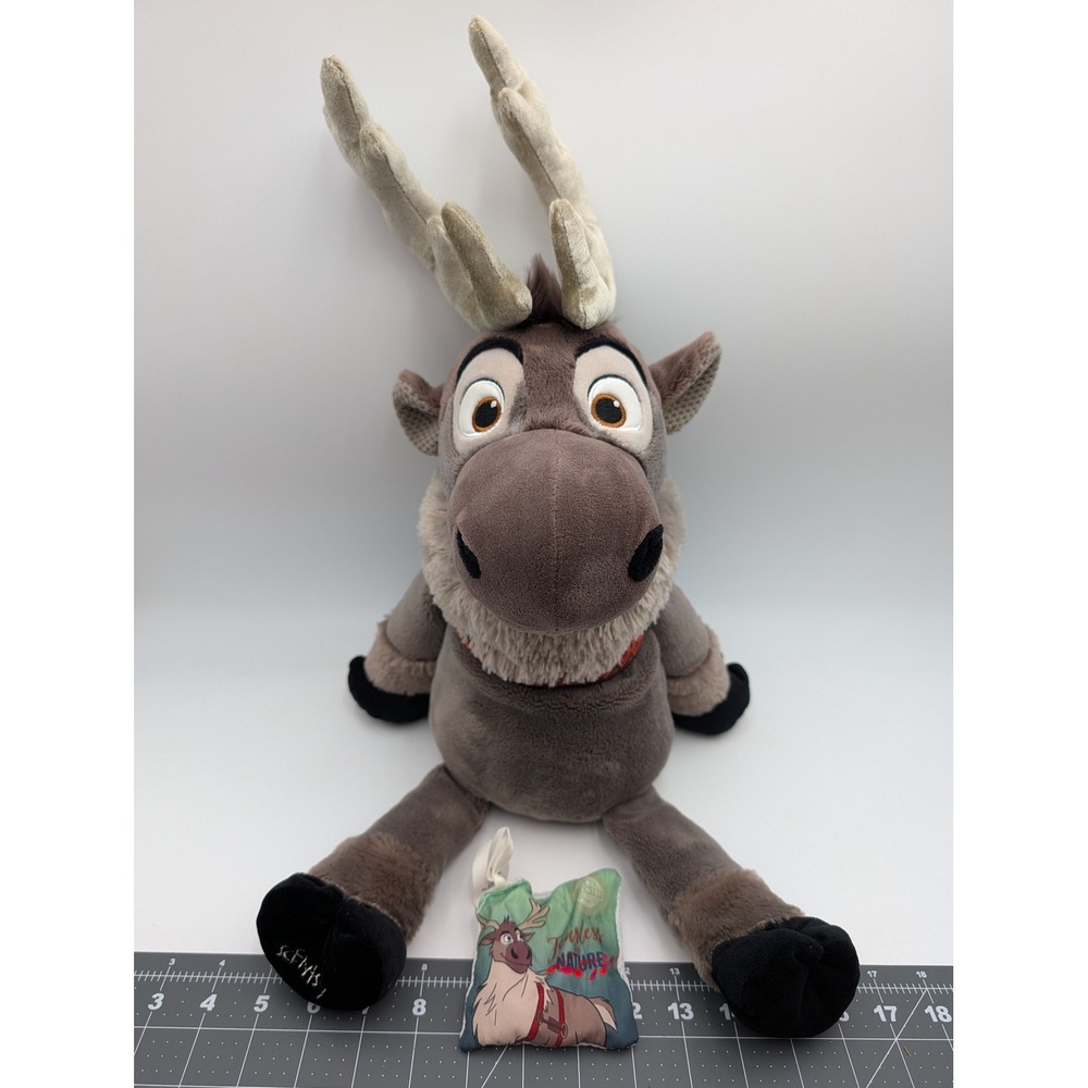 Scentsy Buddy Disney Frozen Sven Plush Reindeer Brown 22 Inch with Scent Pak